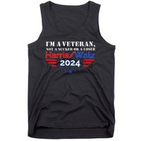 Veteran For Harris Walz For President 2024 Tank Top