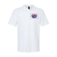 Veterans For Harris Walz 2024 Vote Harris Waltz Election Softstyle Adult Sport Polo