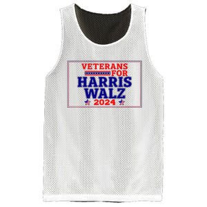 Veterans For Harris Walz 2024 Vote Harris Waltz Election Mesh Reversible Basketball Jersey Tank