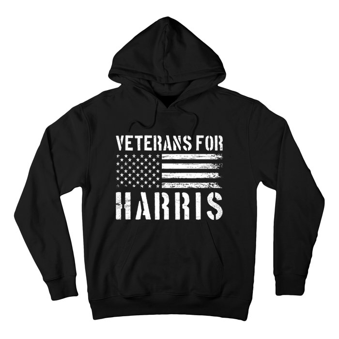 Veterans For Harris 2024 Military Vets Kamala Harris Hoodie