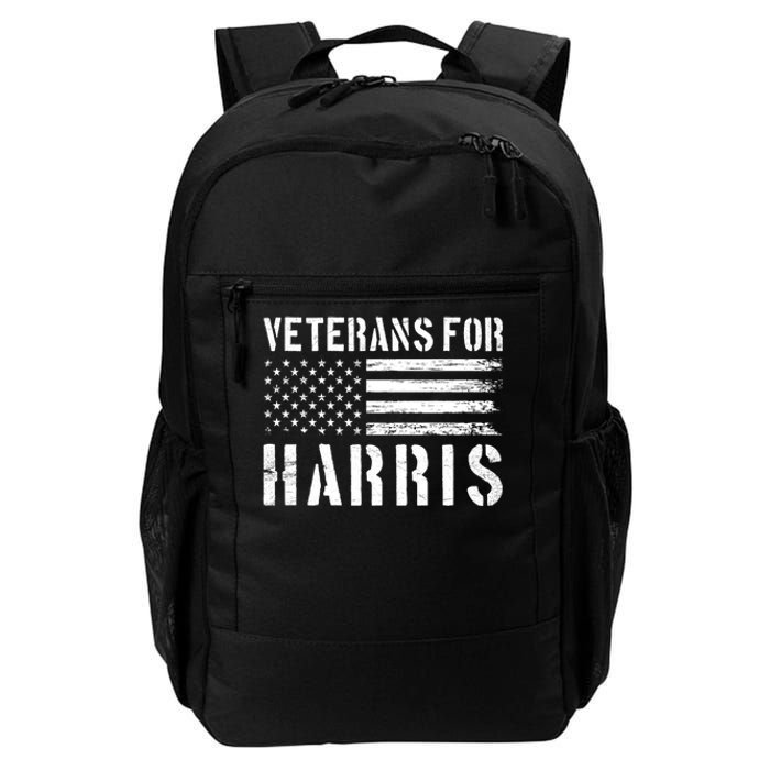 Veterans For Harris 2024 Military Vets Kamala Harris Daily Commute Backpack