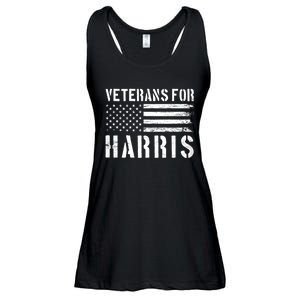 Veterans For Harris 2024 Military Vets Kamala Harris Ladies Essential Flowy Tank