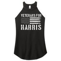 Veterans For Harris 2024 Military Vets Kamala Harris Women's Perfect Tri Rocker Tank