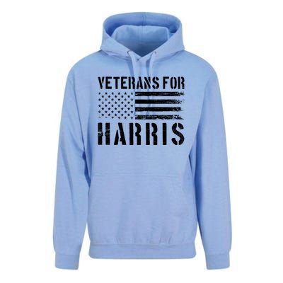 Veterans For Harris 2024 Military Vets Kamala Harris Unisex Surf Hoodie