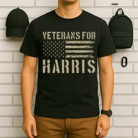 Veterans For Harris 2024 Military Vets Kamala Harris T-Shirt