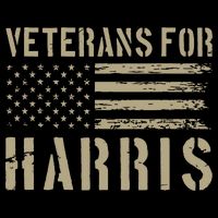 Veterans For Harris 2024 Military Vets Kamala Harris T-Shirt