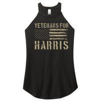 Veterans For Harris 2024 Military Vets Kamala Harris Women's Perfect Tri Rocker Tank