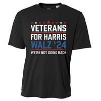 Veterans For Harris Walz 24 WeRe Not Going Back Cooling Performance Crew T-Shirt