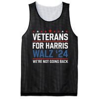 Veterans For Harris Walz 24 WeRe Not Going Back Mesh Reversible Basketball Jersey Tank