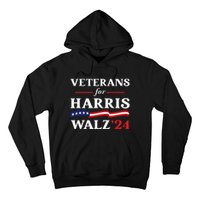 Veterans For Harris Walz 2024 Vote Tim Walz Kamala Harris Hoodie