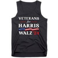 Veterans For Harris Walz 2024 Vote Tim Walz Kamala Harris Tank Top