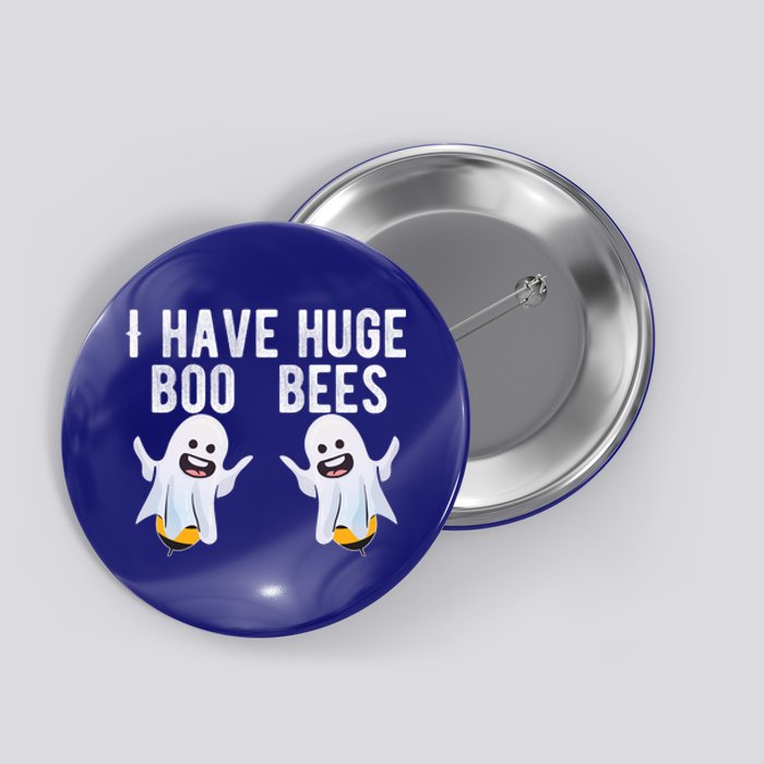 Vintage Funny Halloween Costume I Have Huge Boo Bees Meaningful Gift Button