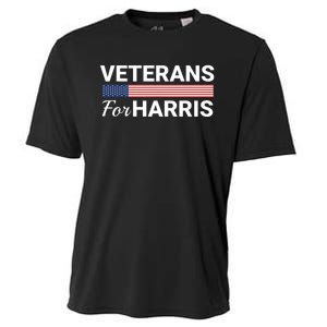 Veterans For Harris 2024 Military Vets Kamala Harris Cooling Performance Crew T-Shirt