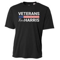 Veterans For Harris 2024 Military Vets Kamala Harris Cooling Performance Crew T-Shirt