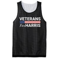 Veterans For Harris 2024 Military Vets Kamala Harris Mesh Reversible Basketball Jersey Tank