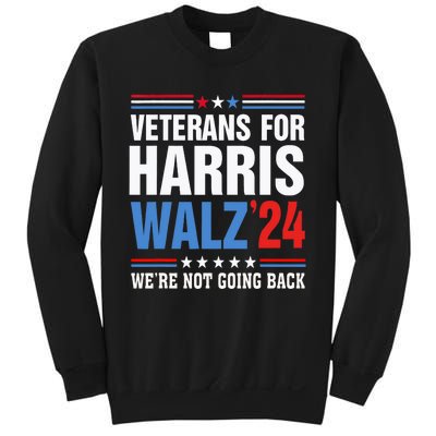 Veterans For Harris Walz 2024 Harris Waltz Sweatshirt