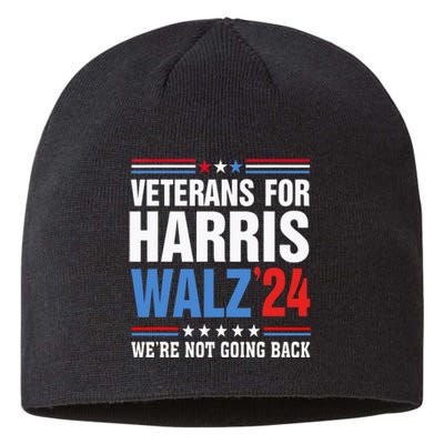 Veterans For Harris Walz 2024 Harris Waltz Sustainable Beanie