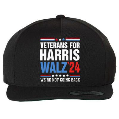 Veterans For Harris Walz 2024 Harris Waltz Wool Snapback Cap