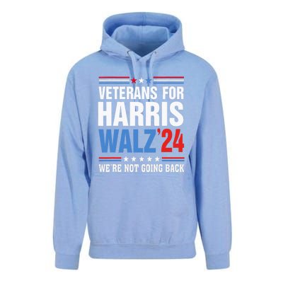 Veterans For Harris Walz 2024 Harris Waltz Unisex Surf Hoodie