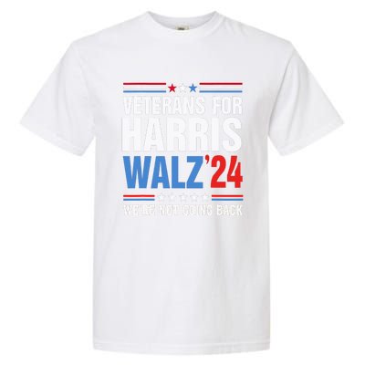 Veterans For Harris Walz 2024 Harris Waltz Garment-Dyed Heavyweight T-Shirt