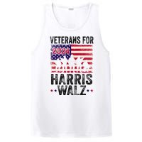 Veterans For Harris Waltz 2024 Comma La Kamala Usa Flag PosiCharge Competitor Tank