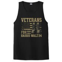 Veterans For Harris Walz Waltz 2024 Presidential Campaign PosiCharge Competitor Tank