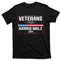 Veterans For Harris Walz 2024 Presidential Campaign T-Shirt