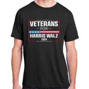 Veterans For Harris Walz 2024 Presidential Campaign Adult ChromaSoft Performance T-Shirt