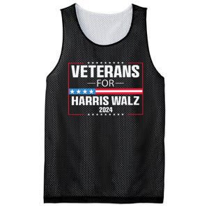 Veterans For Harris Walz 2024 Presidential Campaign Mesh Reversible Basketball Jersey Tank