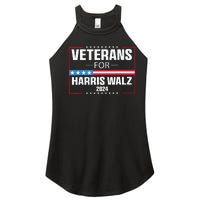 Veterans For Harris Walz 2024 Presidential Campaign Women's Perfect Tri Rocker Tank