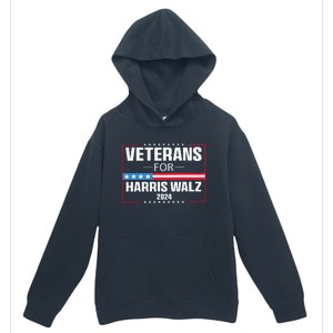 Veterans For Harris Walz 2024 Presidential Campaign Urban Pullover Hoodie