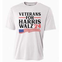 Veterans For Harris Walz 2024 Cooling Performance Crew T-Shirt