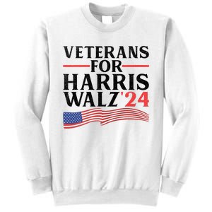 Veterans For Harris Walz 2024 Sweatshirt