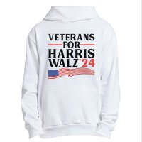 Veterans For Harris Walz 2024 Urban Pullover Hoodie