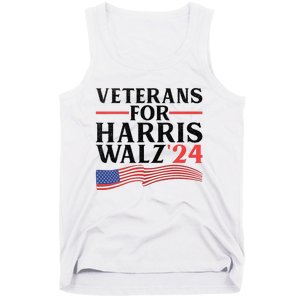 Veterans For Harris Walz 2024 Tank Top