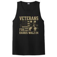 Veterans For Harris Walz Waltz 2024 Presidential Campaign PosiCharge Competitor Tank