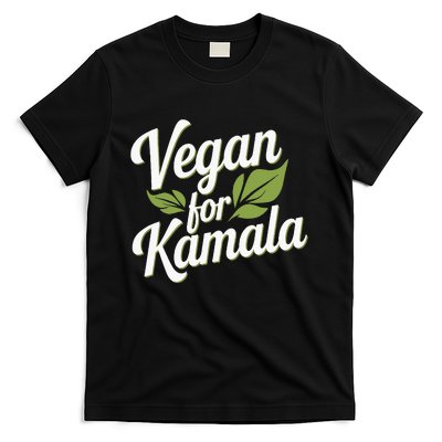 Vegans For Harris Waltz Walz 2024 Vegan For Kamala 2024 T-Shirt