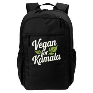 Vegans For Harris Waltz Walz 2024 Vegan For Kamala 2024 Daily Commute Backpack