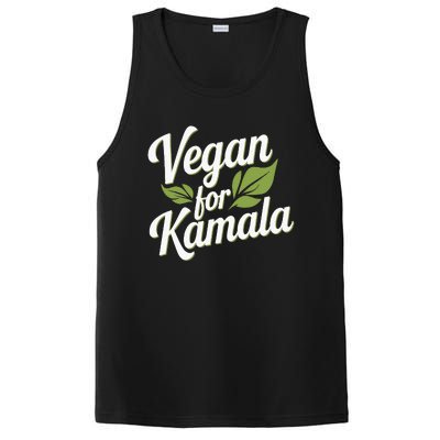 Vegans For Harris Waltz Walz 2024 Vegan For Kamala 2024 PosiCharge Competitor Tank