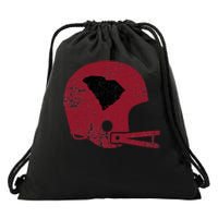 Vintage Football Helmet State Of South Carolina Drawstring Bag