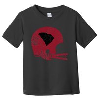 Vintage Football Helmet State Of South Carolina Toddler T-Shirt