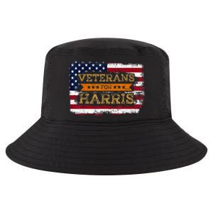 Veterans For Harris Walz Waltz 2024 President Veteran Day Cool Comfort Performance Bucket Hat