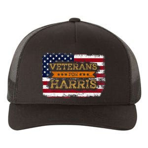 Veterans For Harris Walz Waltz 2024 President Veteran Day Yupoong Adult 5-Panel Trucker Hat