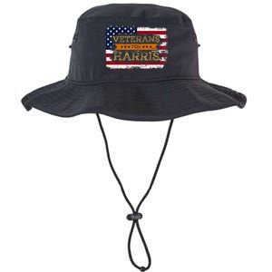 Veterans For Harris Walz Waltz 2024 President Veteran Day Legacy Cool Fit Booney Bucket Hat