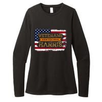 Veterans For Harris Walz Waltz 2024 President Veteran Day Womens CVC Long Sleeve Shirt