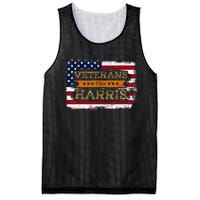 Veterans For Harris Walz Waltz 2024 President Veteran Day Mesh Reversible Basketball Jersey Tank