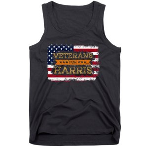 Veterans For Harris Walz Waltz 2024 President Veteran Day Tank Top