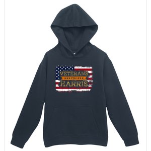 Veterans For Harris Walz Waltz 2024 President Veteran Day Urban Pullover Hoodie