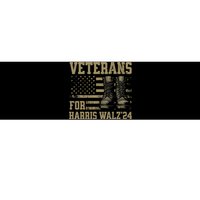 Veterans For Harris Walz Waltz 2024 Presidential Campaign Gift Bumper Sticker