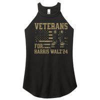 Veterans For Harris Walz Waltz 2024 Presidential Campaign Gift Women's Perfect Tri Rocker Tank